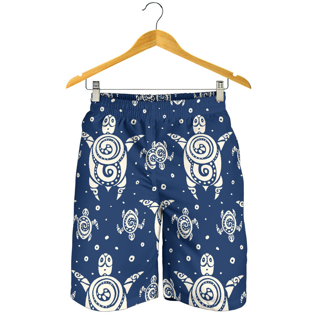 Sea Turtle Tribal Mens Shorts