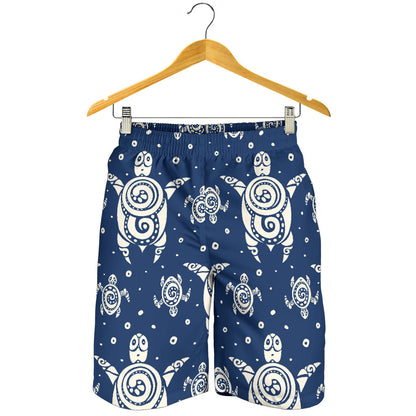 Sea Turtle Tribal Mens Shorts