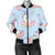 Donut Unicorn Pattern Print Design DN014 Women Bomber Jacket