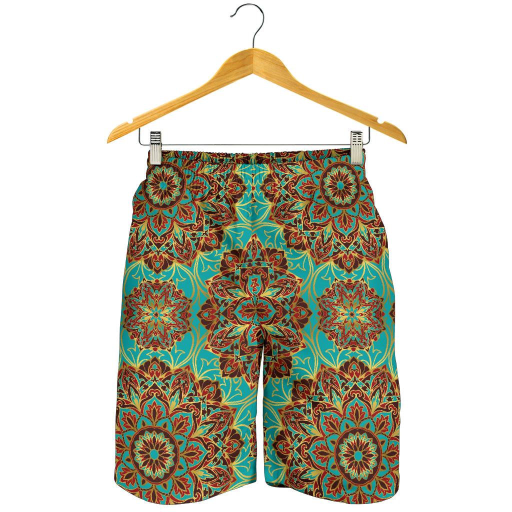 Medallion Pattern Print Design 02 Mens Shorts