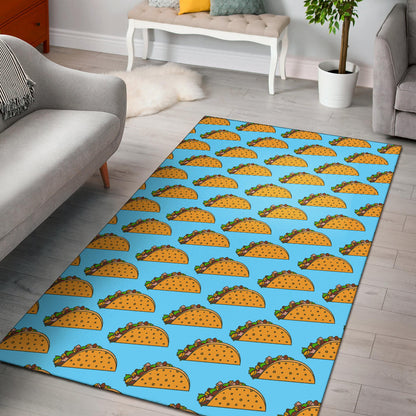 Taco Pattern Print Design TC03 Area Rugs