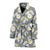 Daisy Pattern Print Design DS09 Women Bathrobe