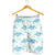 Sea Turtle Pattern Print Design T01 Mens Shorts