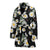 Daisy Pattern Print Design DS07 Women Bathrobe