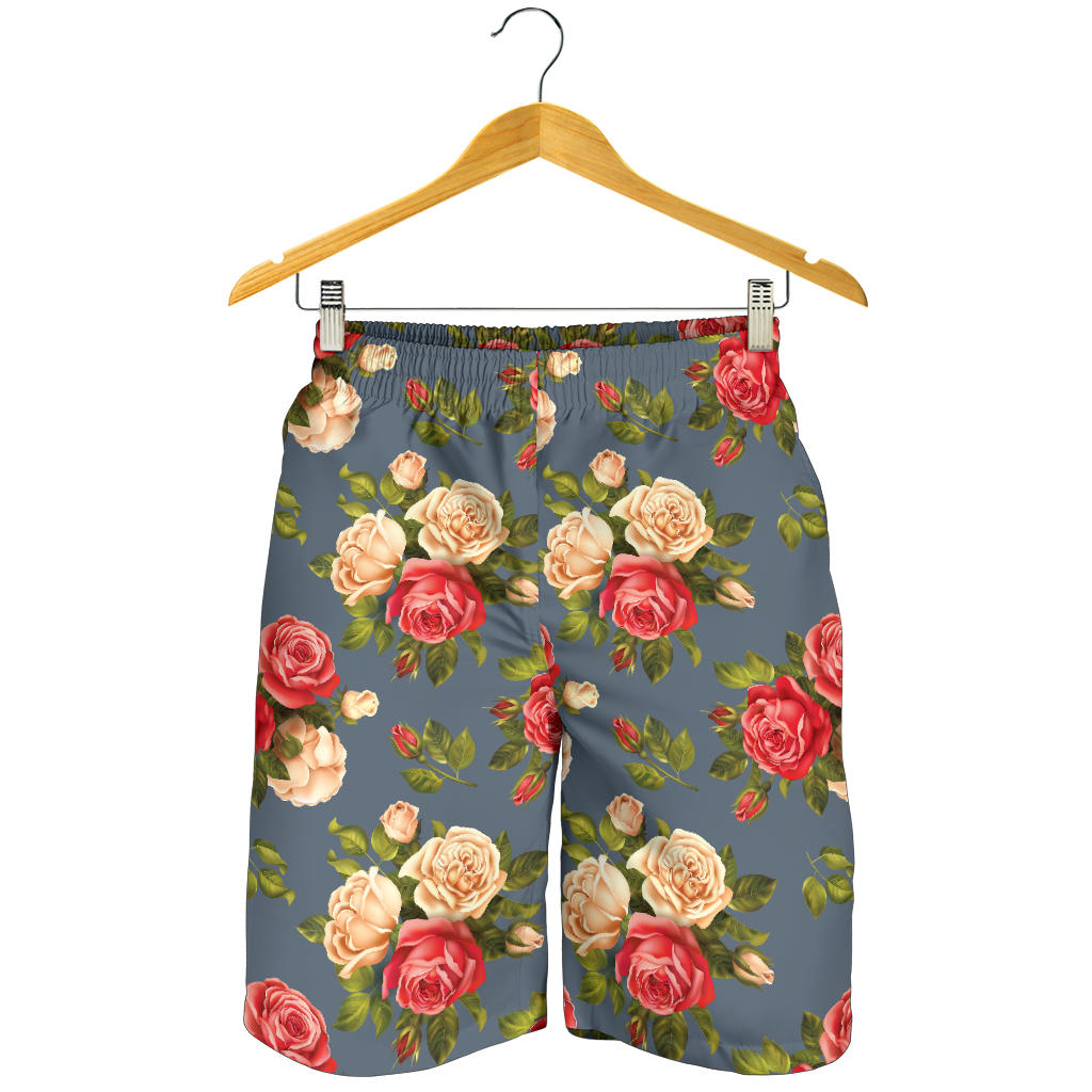 Rose Pattern Print Design RO017 Mens Shorts