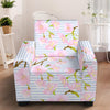 Pink Cherry Blossom Sakura Armchair Slipcover