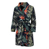 Bird Of Paradise Pattern Print Design BOP02 Men Bathrobe