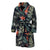 Bird Of Paradise Pattern Print Design BOP02 Men Bathrobe