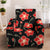 Red Hibiscus Pattern Print Design HB021 Armchair Slipcover