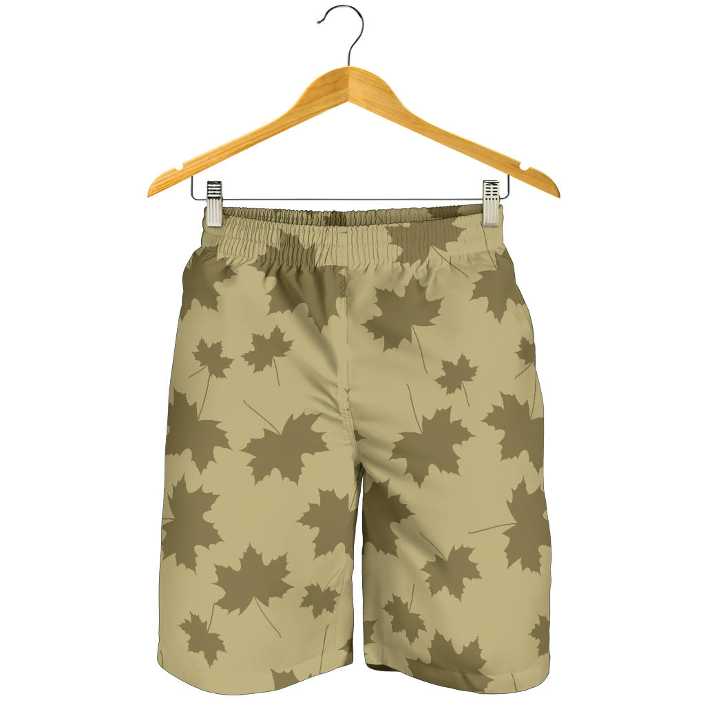 Maple Leaf Pattern Print Design 01 Mens Shorts