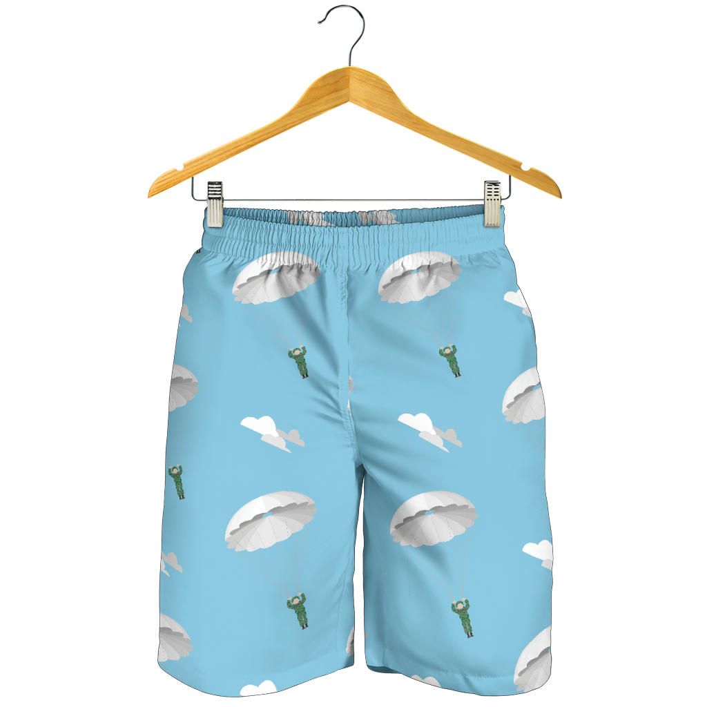 Paratrooper Pattern Print Design A02 Mens Shorts