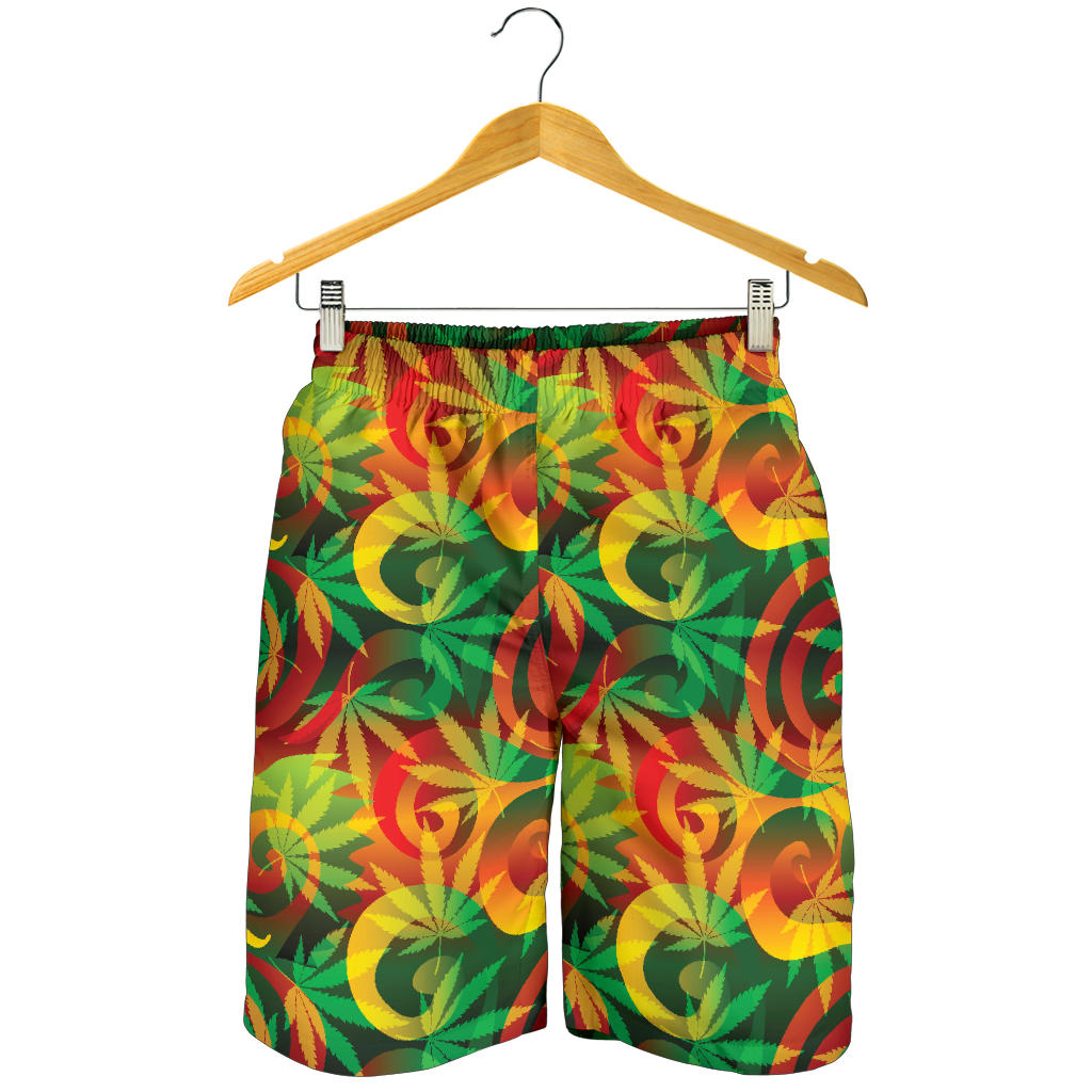Rastafarian Pattern Print Design A01 Mens Shorts