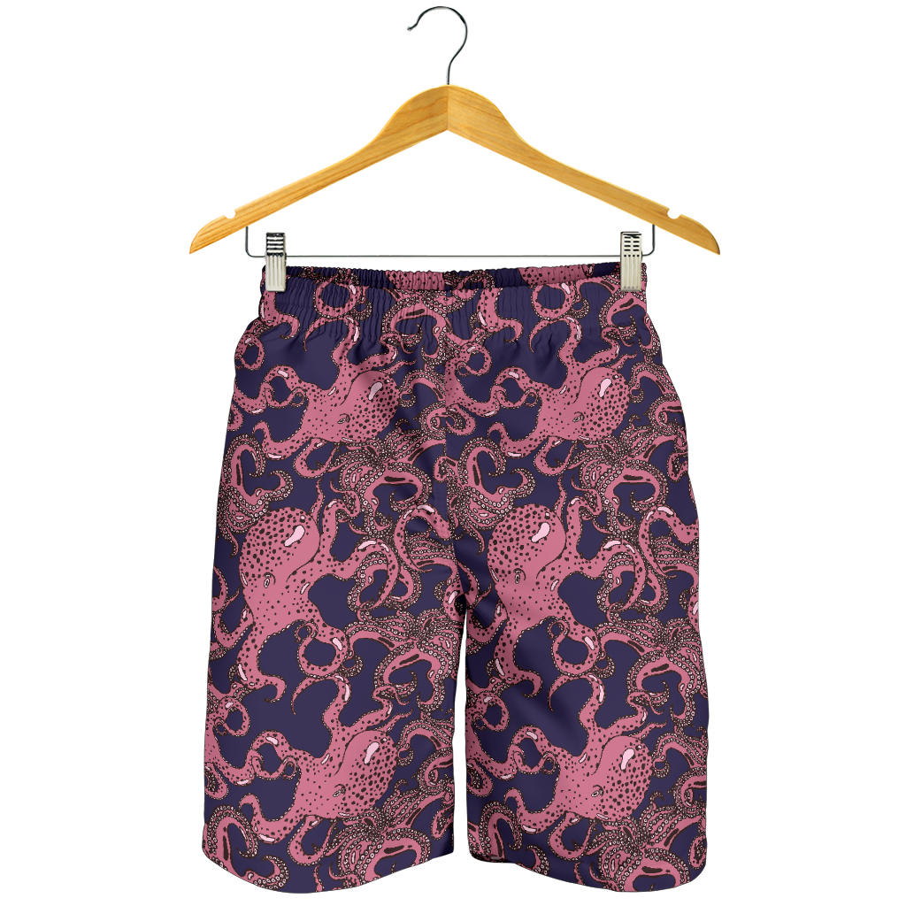 Octopus Pattern Print Design A03 Mens Shorts