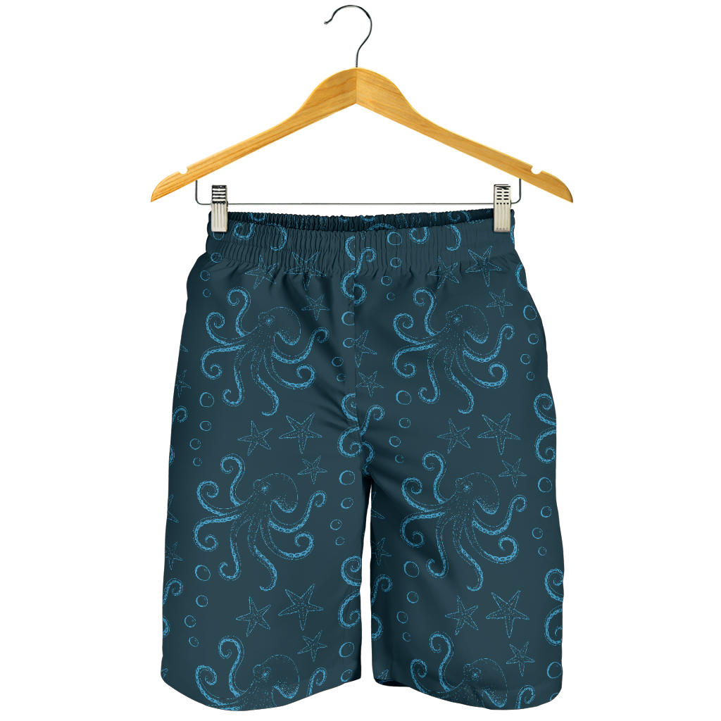 Octopus Pattern Print Design A05 Mens Shorts