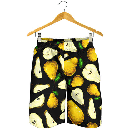 Pear Pattern Print Design PE01 Mens Shorts