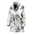 Palm Tree Pattern Print Design PT07 Women Bathrobe