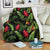 Bird Of Paradise Pattern Print Design BOP010 Fleece Blanket