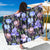 Iris Pattern Print Design IR04 Sarong Pareo Wrap