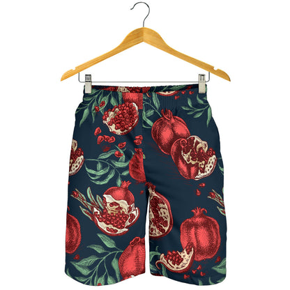 Pomegranate Pattern Print Design PG04 Mens Shorts