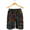 Polynesian Pattern Print Design A04 Mens Shorts