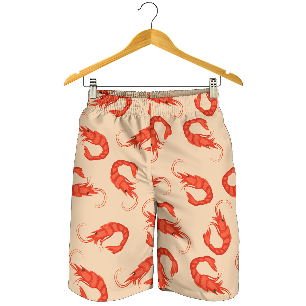 Prawn Pattern Print Design 02 Mens Shorts