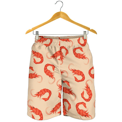 Prawn Pattern Print Design 02 Mens Shorts