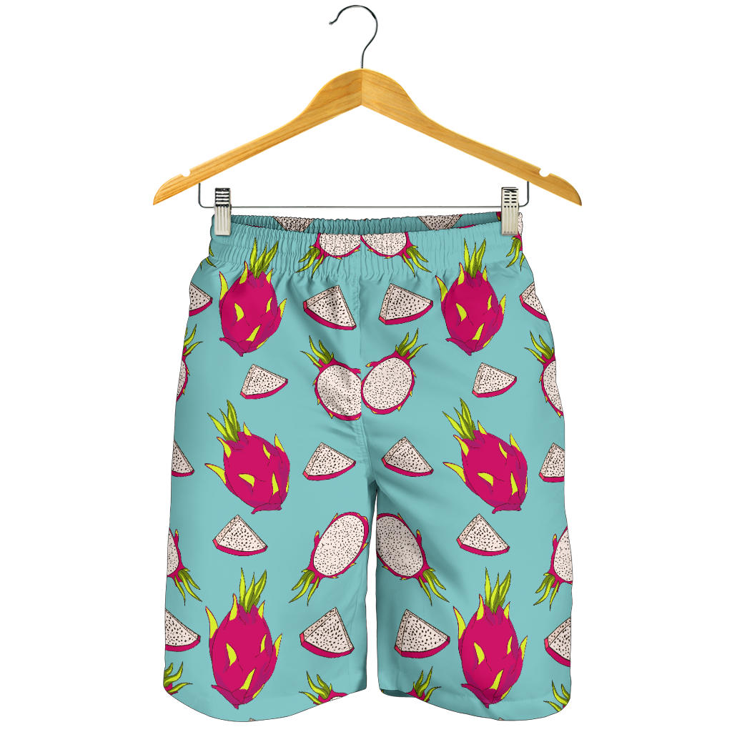 Dragonfruit Pattern Print Design DF01 Mens Shorts