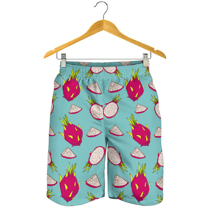 Dragonfruit Pattern Print Design DF01 Mens Shorts