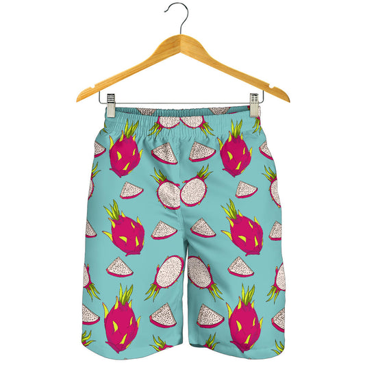 Dragonfruit Pattern Print Design DF01 Mens Shorts
