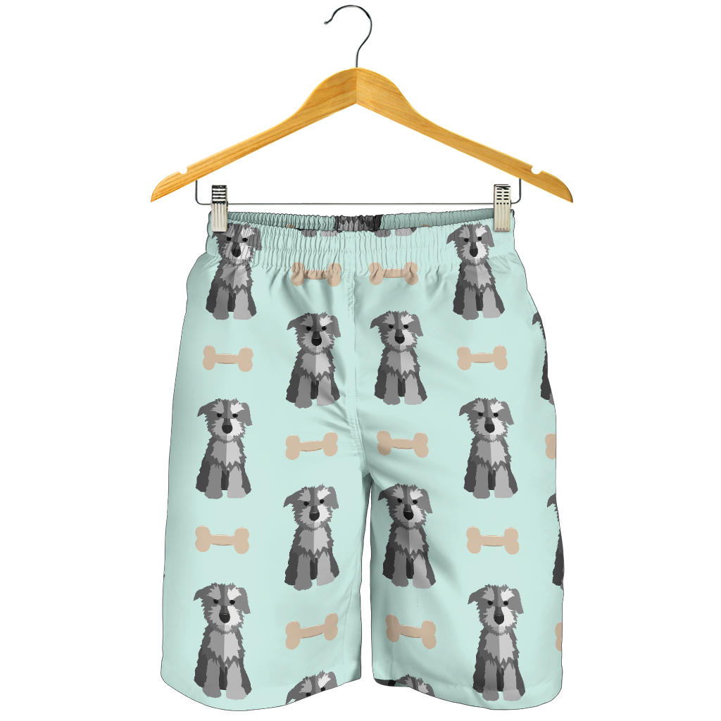 Schnauzers Pattern Print Design A03 Mens Shorts