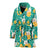 Easter Eggs Pattern Print Design RB02 Women Bathrobe