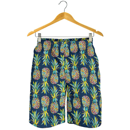 Pineapple Color Art Mens Shorts