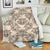 lotus Boho Pattern Print Design LO05 Fleece Blanket