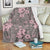 Cherry Blossom Pattern Print Design CB05 Fleece Blanket