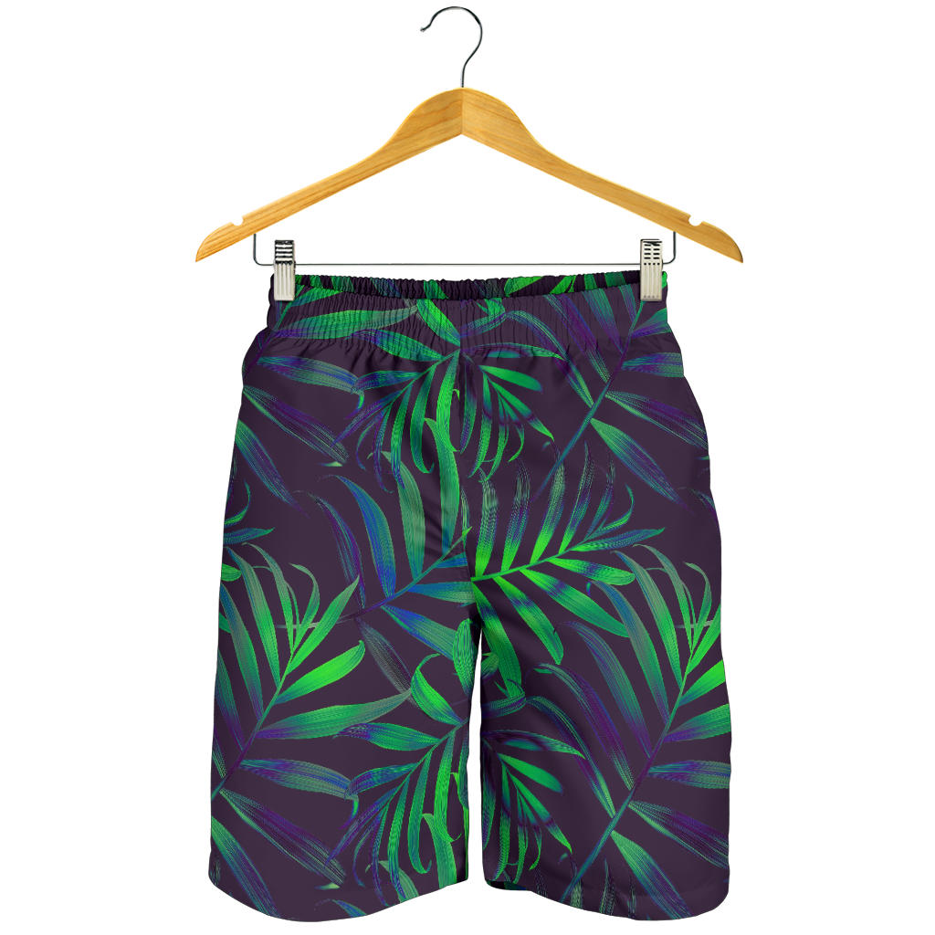 Palm Leaves Pattern Print Design PL01 Mens Shorts