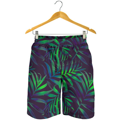 Palm Leaves Pattern Print Design PL01 Mens Shorts