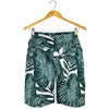 Tropical Palm Leaves Pattern Mens Shorts