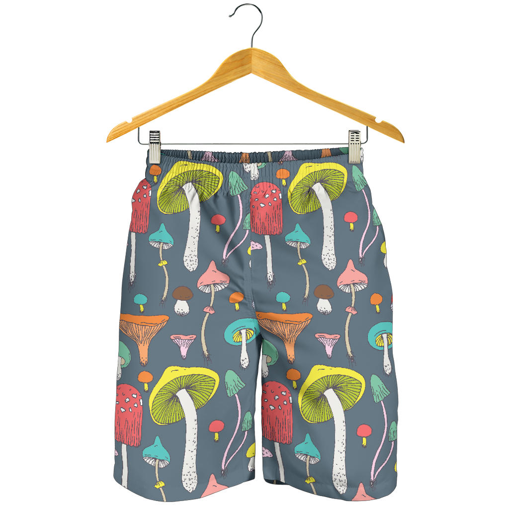 Mushroom Pattern Print Design A03 Mens Shorts