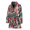 Grape Pattern Print Design GP01 Women Bathrobe