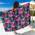 Dahlia Pattern Print Design DH01 Sarong Pareo Wrap