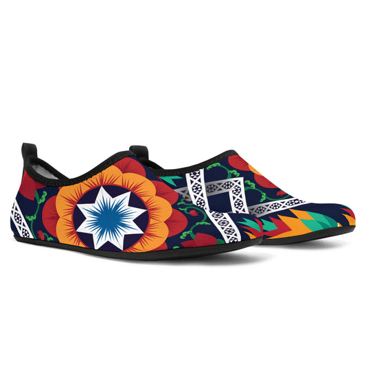 African Kente Aqua Water Shoes