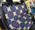 Lotus Boho Pattern Print Design LO08 Rear Dog  Seat Cover