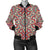 Bohemian Pattern Print Design 03 Women's Bomber Jacket