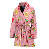 Lollipop Pattern Print Design LL05 Women Bathrobe