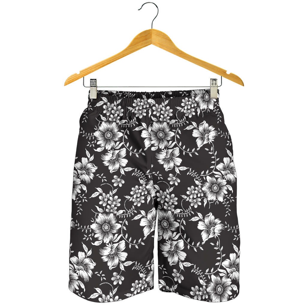 Gerberas Pattern Print Design GB02 Mens Shorts
