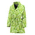 Cucumber Pattern Print Design CC04 Women Bathrobe