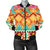 Aztec Pattern Print Design 03 Women's Bomber Jacket