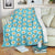 Daisy Pattern Print Design DS03 Fleece Blanket