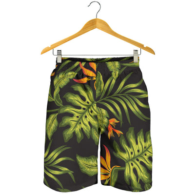 Bird Of Paradise Pattern Print Design BOP013 Mens Shorts