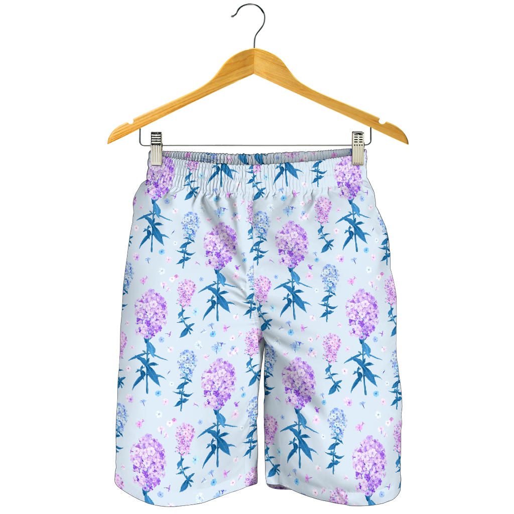 Lilac Pattern Print Design LI05 Mens Shorts